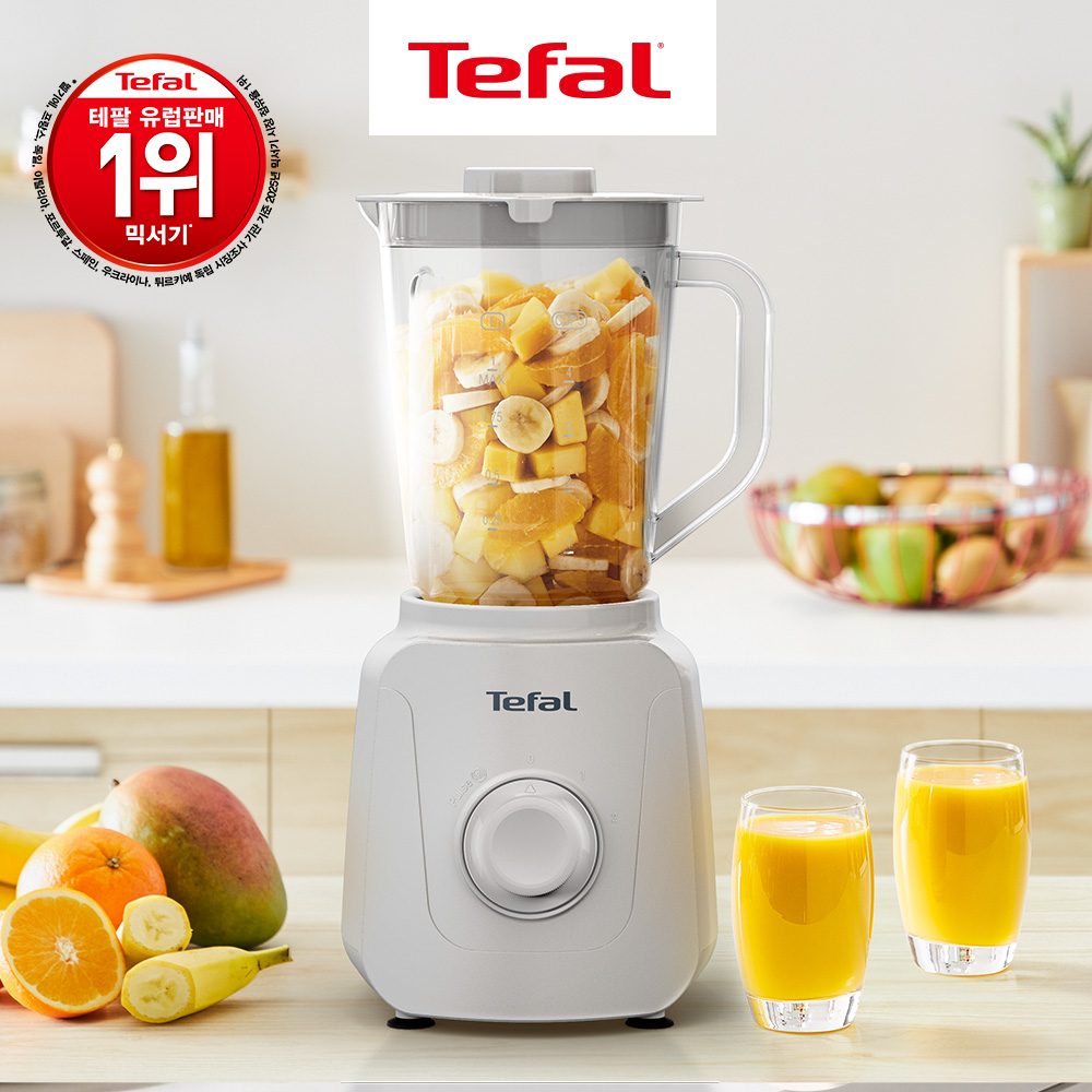 테팔 블렌더 블렌드포스 에센셜 그레이 믹서기 BL410BK0 데일리 초경량 대용량 상품 이미지