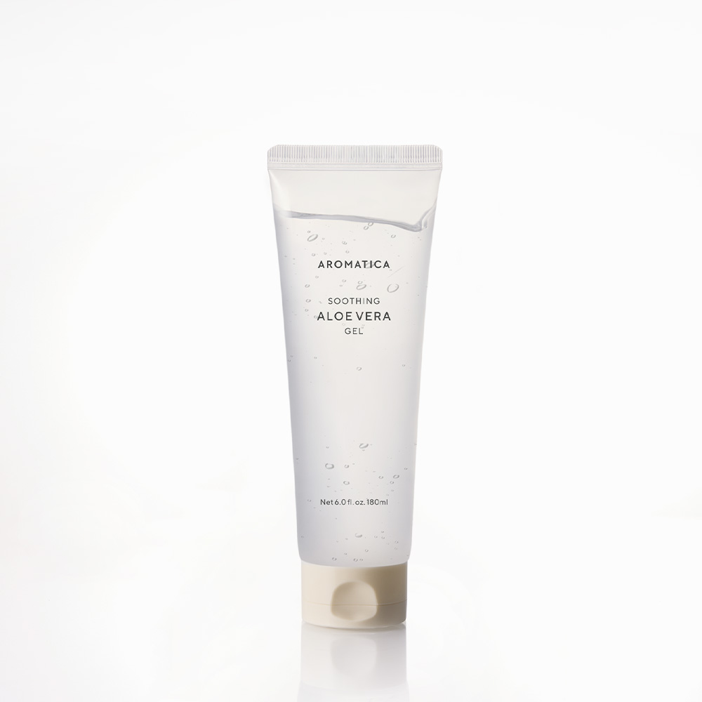 아로마티카 수딩 알로에 베라 젤 180ML 비건 바디로션 진정 촉촉 수분 수딩젤 - 메인 이미지