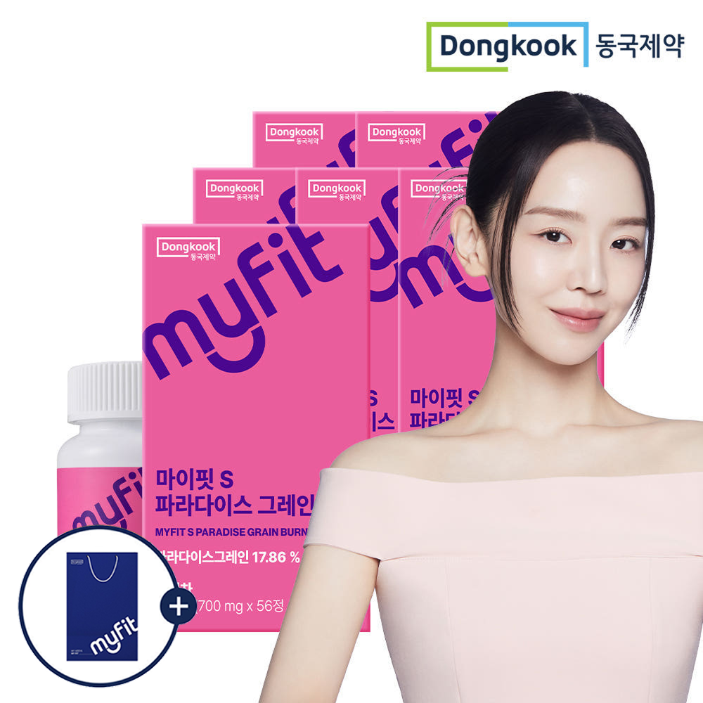 [4+2] 동국제약 마이핏S 파라다이스그레인 버닝 6-파라돌 56정, 6개 - 상품 이미지