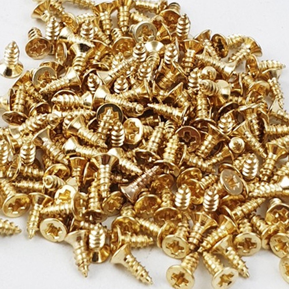 목재용피스못 신주도금목공용소형피스 국산제조가구조립소품나사 2mm 2x6 - 상품 이미지
