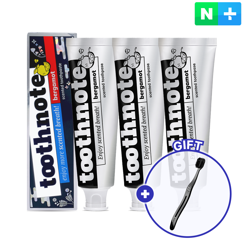 투스노트 센티드치약 베르가못향 100g x 3개 - 상품 이미지