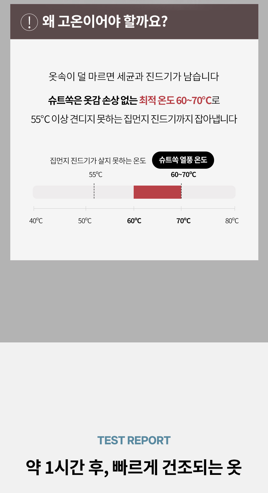 보아르 슈트쏙 99% 탈취 살균 미니 의류관리기 휴대용 소형 건조기 원룸 옷 열풍 고온 상세 이미지 8