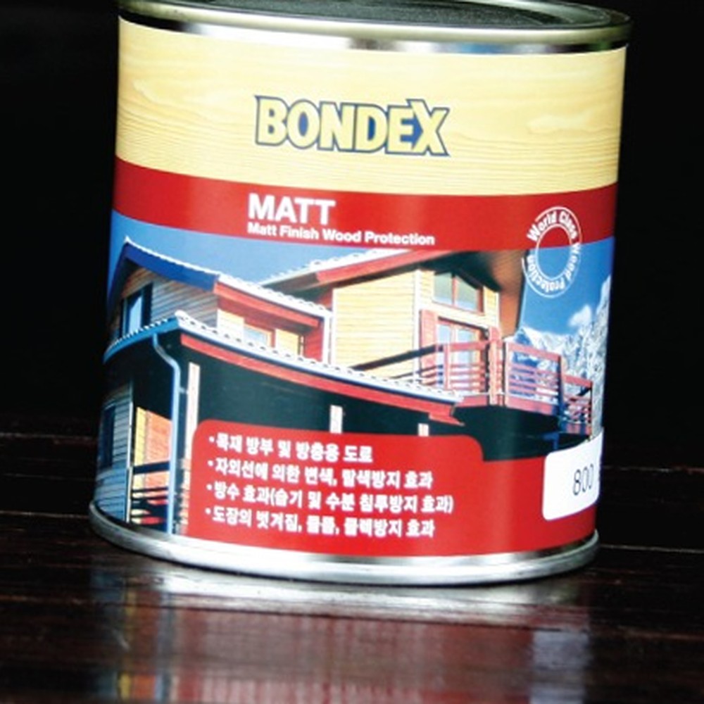 오일스테인 반광가구도색목재도료 목재보호용방부도료 375ml - 상품 이미지