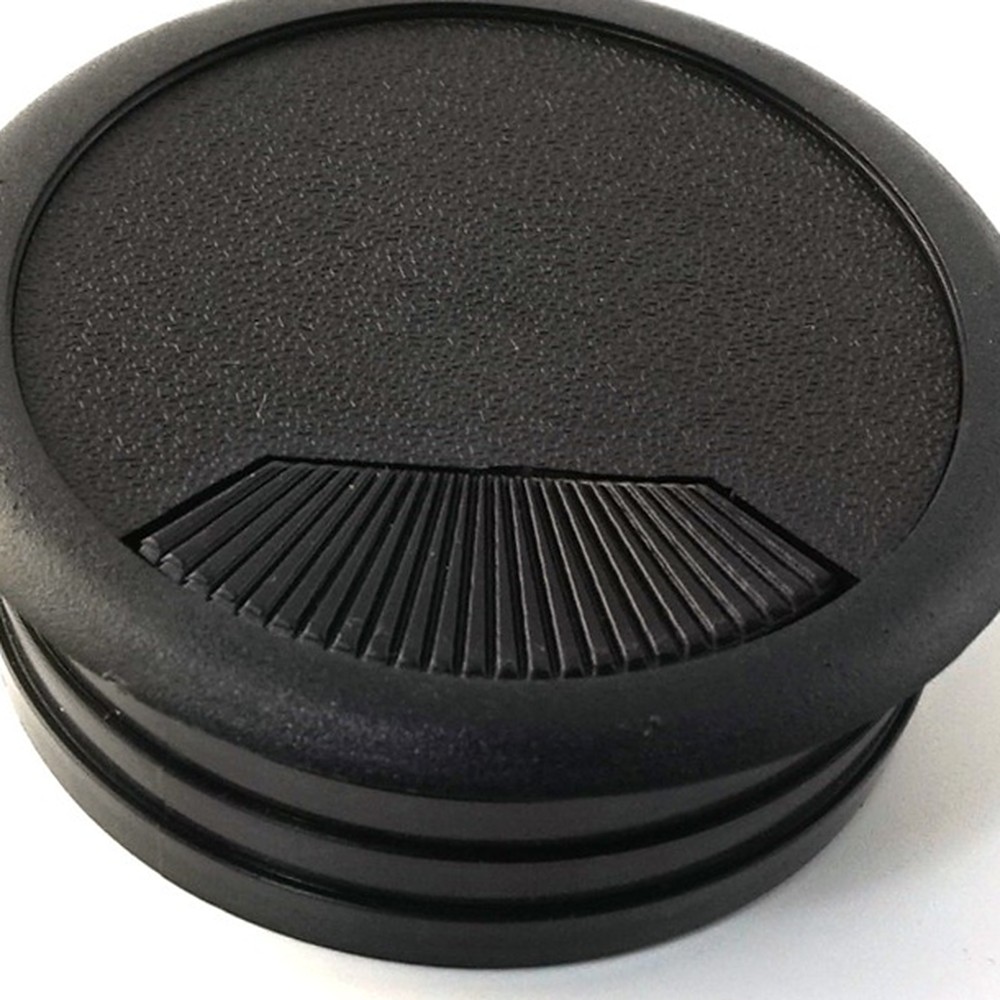 회색배선정리책상전선캡 흑색선정리 백색전선캡 55mm - 메인 이미지