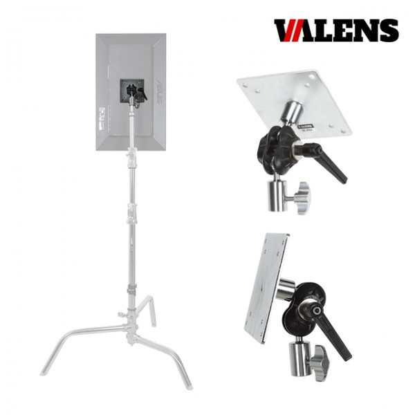 VL-R02 16mm 스피곳 조명스탠드 장착 스위블 모니터 베사 마운트