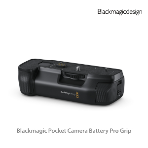 Blackmagic Pocket Camera Battery Pro Grip