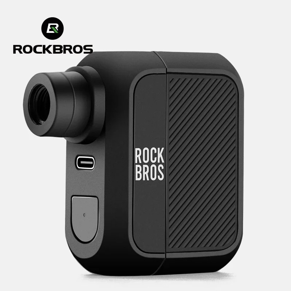 휴대용 에어 펌프 타이어 공기 주입기 자전거 튜브 바람 주입기 ROCKBROS 100PSI - 상품 이미지