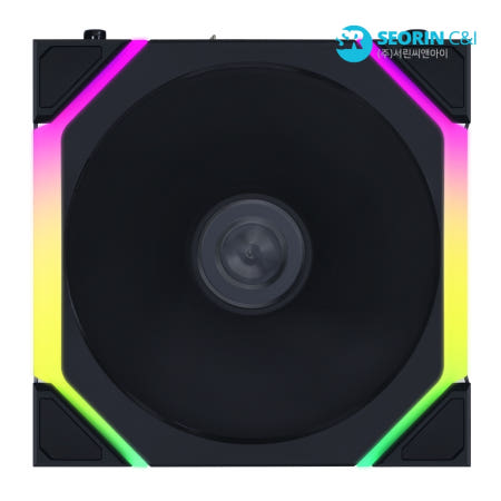 리안리 UNI FAN SL FLEX 120 정방향, 블랙, 1팩