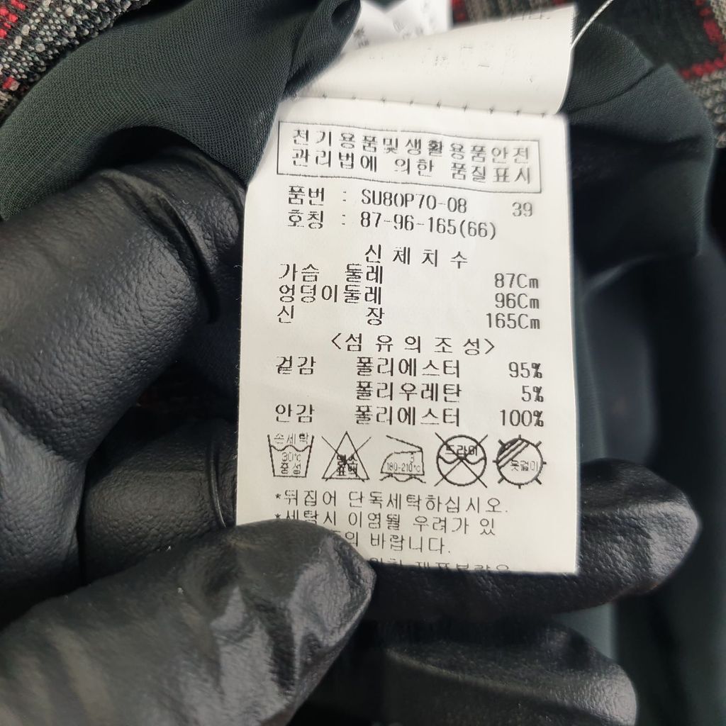 숲 다채색 여자 87-165 원피스 O3560 이미지 6