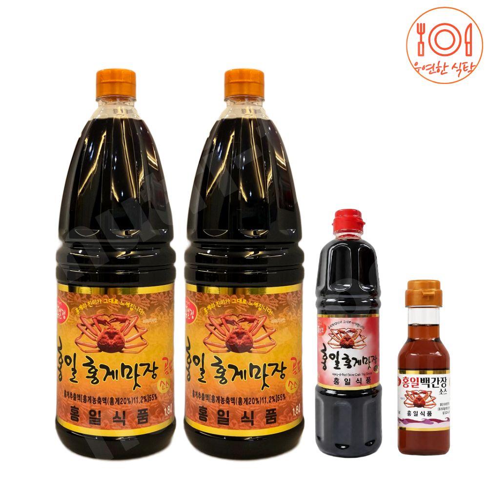 홍게간장 골드 1.8리터 2개 + 700ml 맛장 편스토랑 - 상세 이미지 3