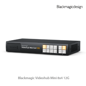 Blackmagic Videohub Mini 8x4 12G