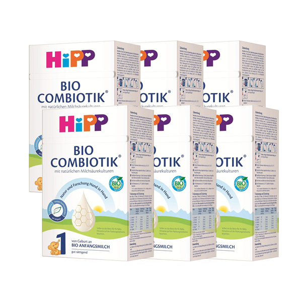 독일 힙 HiPP 바이오 콤비오틱 1단계 유기농 분유 600g x 4개 상품 이미지