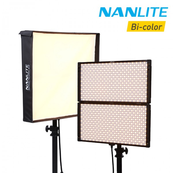 파보슬림240B 바이컬러 스튜디오 방송 촬영 LED 조명 Pavoslim240B