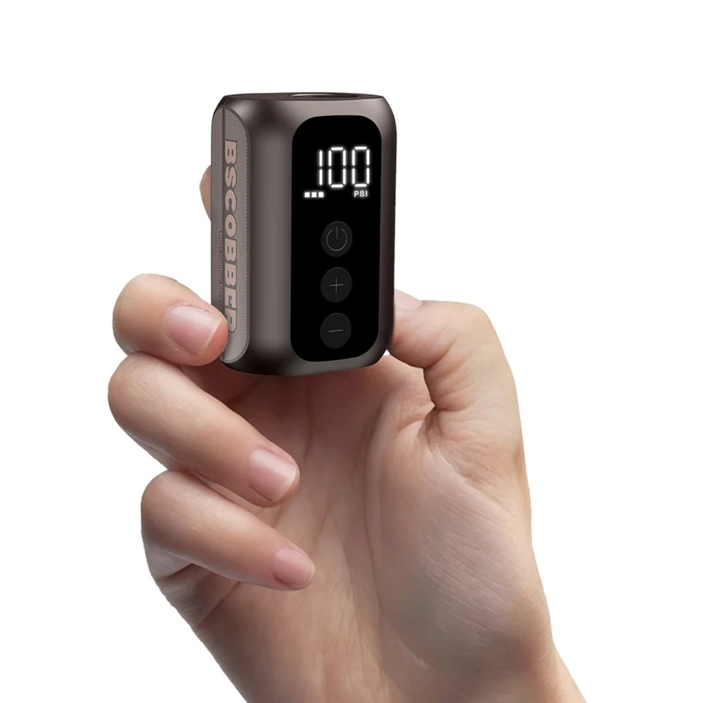 휴대용 에어 펌프 타이어 공기 주입기 자전거 튜브 바람 주입기 BSCOBBER A5mini 100PSI - 상세 이미지 2