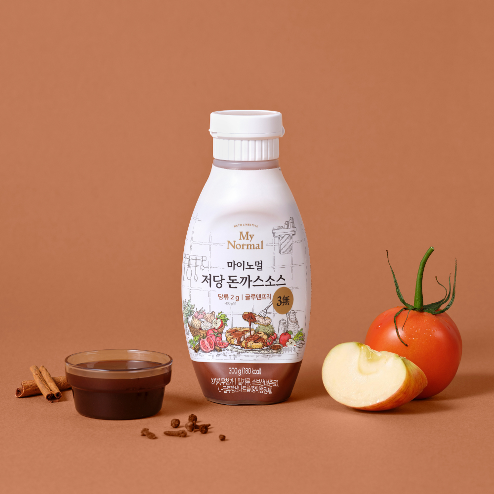 마이노멀 저당 돈까스소스 300g, 1개 상품 이미지