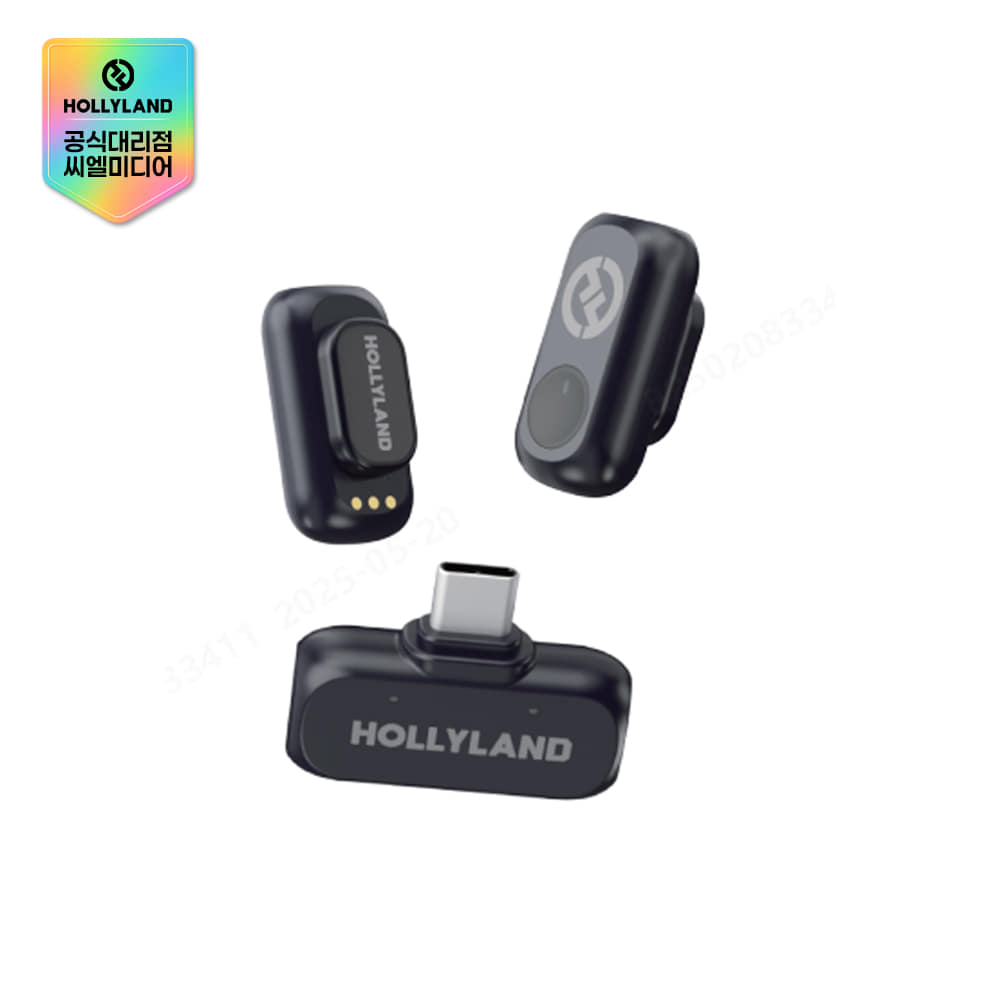 홀리랜드 LARKA1-MINI-DUO USB-C 모바일 무선마이크 미니듀오