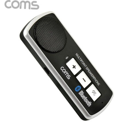 Coms 차량용 블루투스 핸즈프리 스피커 멀티페어링 핸즈프리스피커