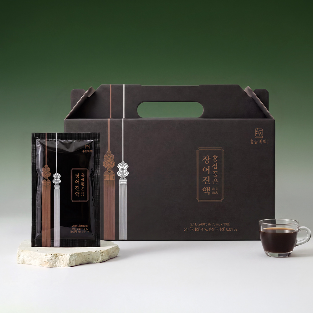 홍동비책 이경제 홍삼 장어 즙 진액 엑기스 민물 국내산 이경재 70ml 30포, 1개 - 상세 이미지 4