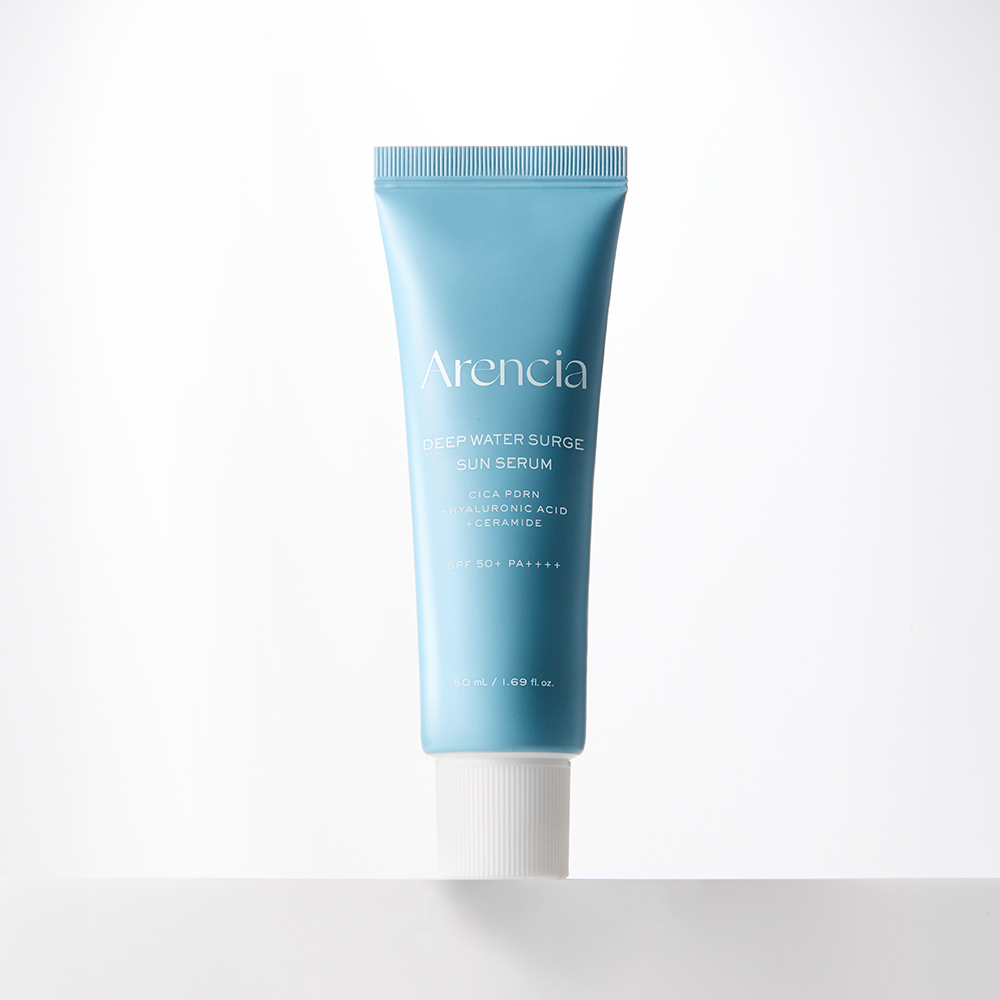 PDRN 아렌시아 딥 워터 써지 선 세럼 (SPF50+ ) 50ml, 1개