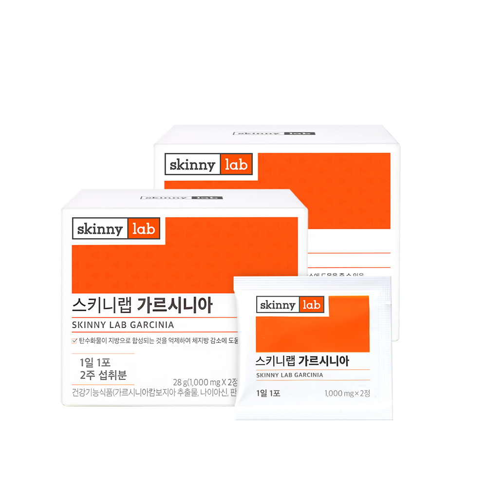 스키니랩 가르시니아 캄보지아 14포, 2개 - 상품 이미지