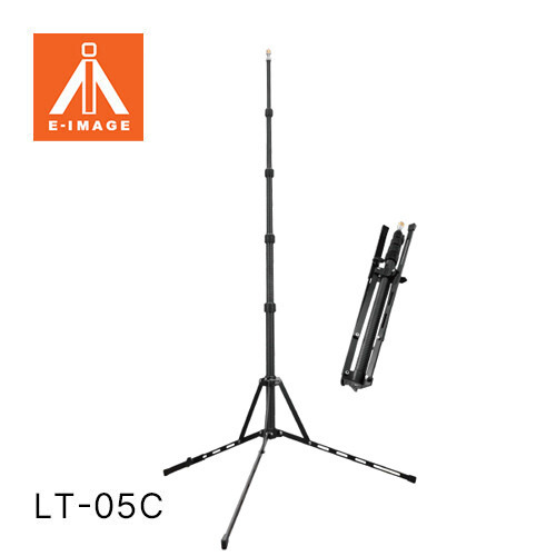 E-IMAGE GRIP LT-05C 카본 파이버 미니 접이식 스탠드 Carbon fiber mini foldable stand