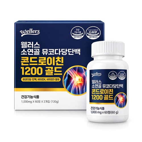 소유래 콘드로이친 1200 우슬 콘드로이친 60정, 2개 - 상세 이미지 3
