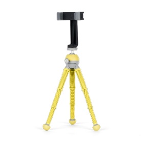 PodZilla™ Flexible Mobile Tripod Medium Kit (Yellow)