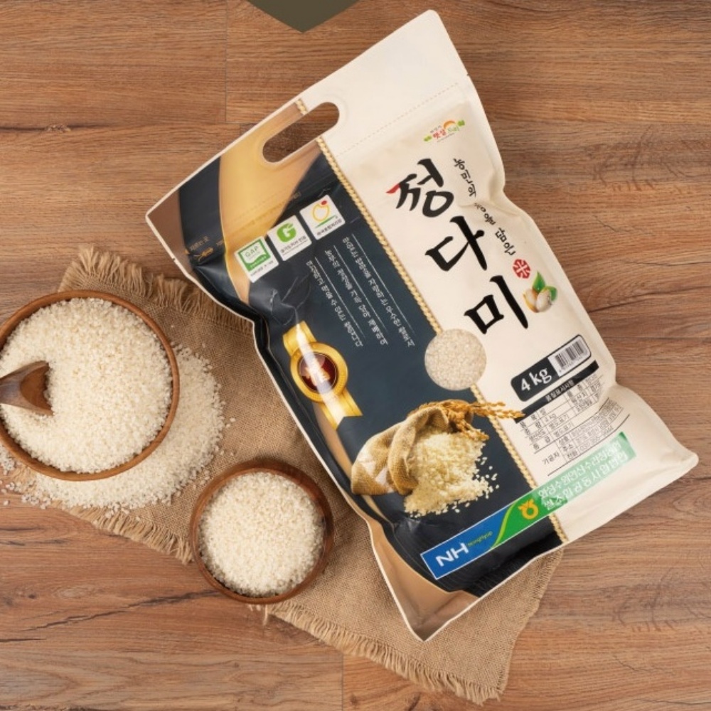 정다미 저아밀로스미 최근 도정 쌀 10키로 4키로 도정일 짧은 쌀 찰진 4kg, 1개 이미지 6