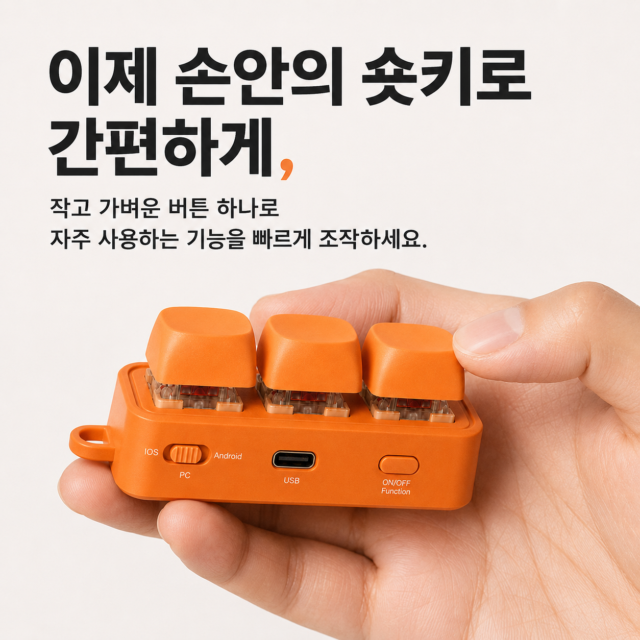 숏키 인터넷 강의 리모컨 블루투스 이북 유튜브 휴대폰 전자책 태블릿 매크로 키보드 넘기기 이미지 7