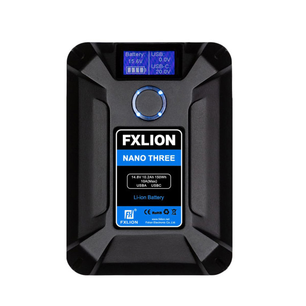 FXLION 나노 쓰리 V마운트 배터리 150Wh 10A 대용량