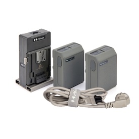 Harlowe Dual V-Mount Charger with 2 99W V-Mount Battery Packs