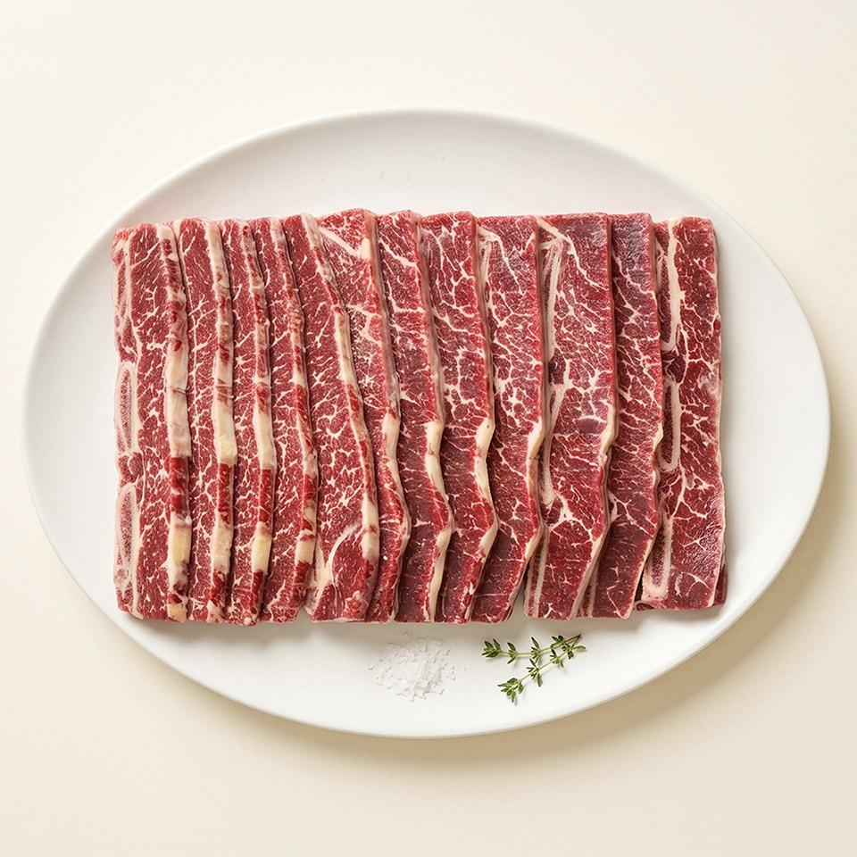 메가마트 호주산 소 LA 갈비(냉동) 1.4KG - 상품 이미지