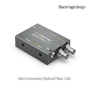 Mini Converter Optical Fiber 12G