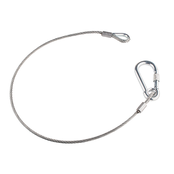 C155-02 SAFETY CABLE 70 CM 5MM