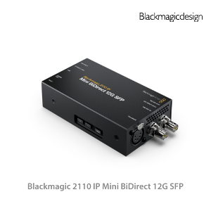 Blackmagic 2110 IP Mini BiDirect 12G SFP