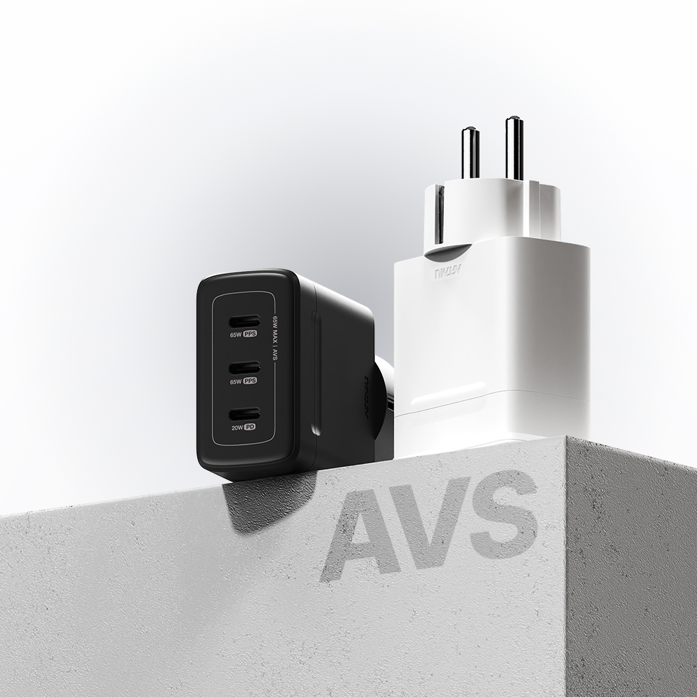 PD 3.2 65W AVS GaN 접지 멀티 초고속 충전기 GB653 화이트 - 상세 이미지 3