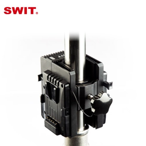 SWIT TD-R230S 라이트 스탠드 전용 V-마운트 듀얼 파워 어댑터