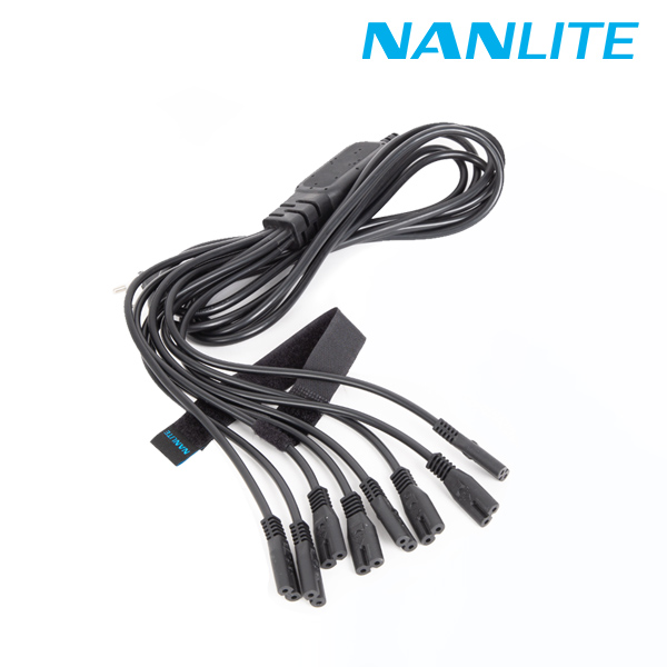 1/8 DC Power Cable 파보 전용 8 in 1 DC 전원 케이블