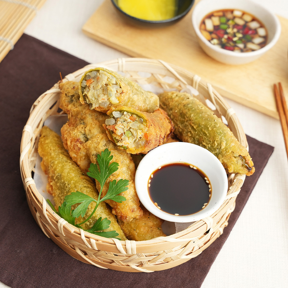 세진 통통 고추튀김 1kg 업소용 식당 분식 바삭한 튀김 술안주 - 상세 이미지 4