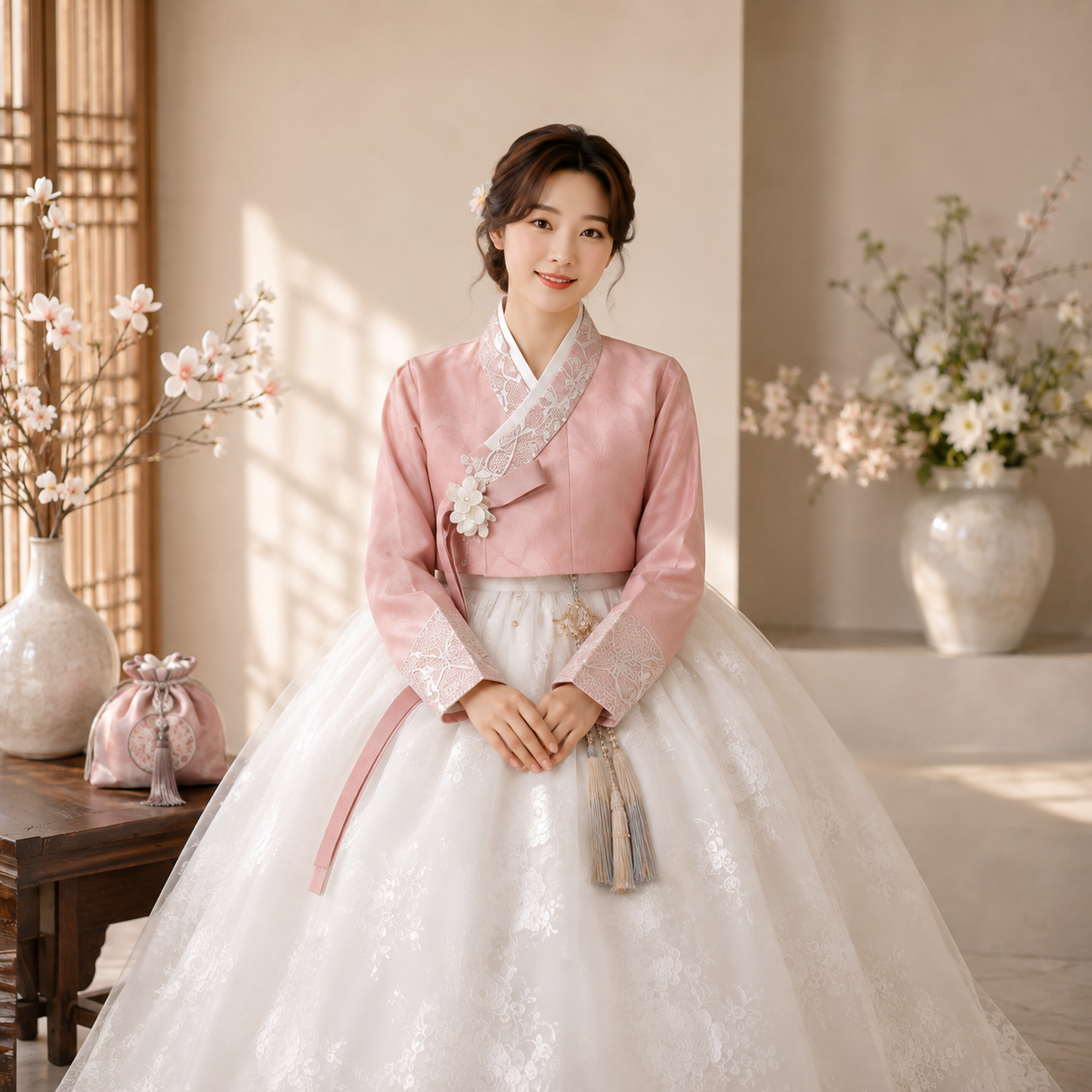 궁 한복 대여 혼주 2벌 여자 결혼식 가족 의정부 서울 165번166번 - 상세 이미지 2
