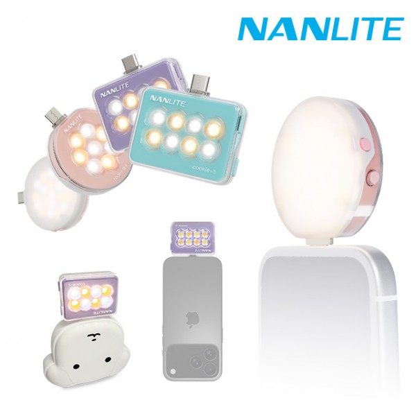 Cookie 쿠키 C타입 미니 포켓 LED 촬영 조명 플러그인