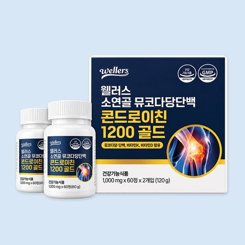 소유래 콘드로이친 1200 우슬 콘드로이친 60정, 2개 - 상세 이미지 2