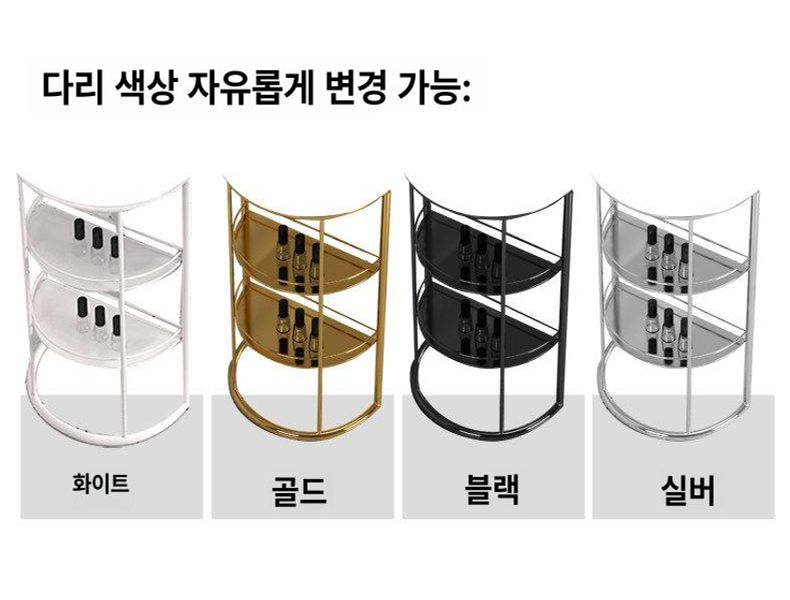 네일 작업대 시술대 테이블 데스크 뷰티 받침대 서랍 길이80 폭40 높이78cm + 캐비닛 - 상세 이미지 4
