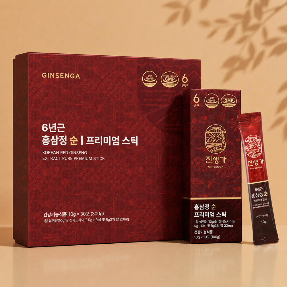 진생가 홍삼정 순 프리미엄 스틱 10g 30개입