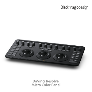 DaVinci Resolve Micro Color Panel (EN) (※다빈치 인증코드 미포함※)