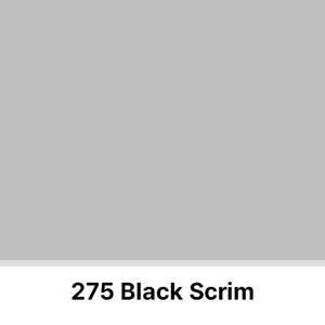 LEE FILTERS 275 Black Scrim 롤 (7.62m x 1.22m)