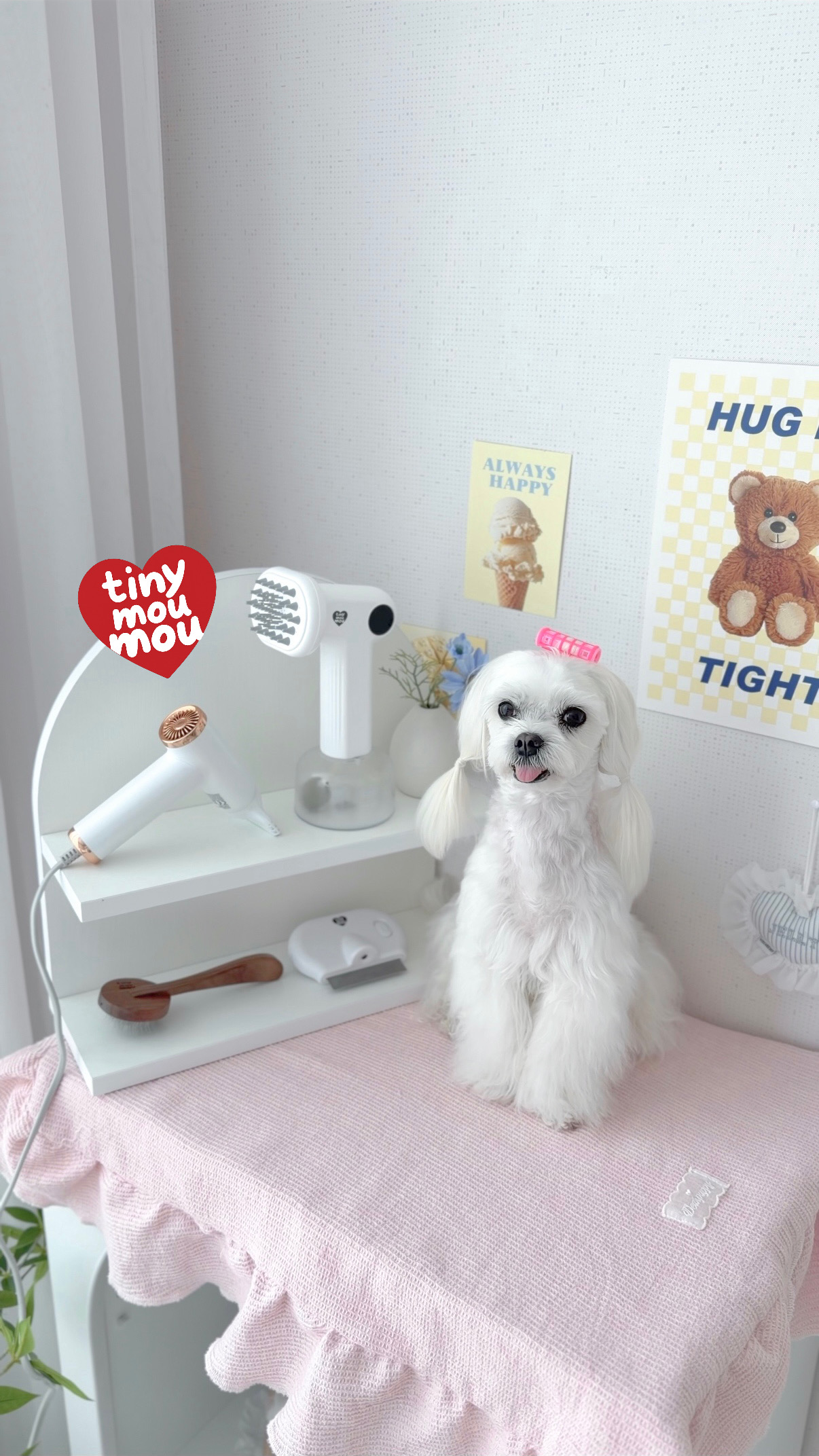 타이니무무 AERO Mini BLDC 초소형 미니 드라이기 1000W 이미지 8