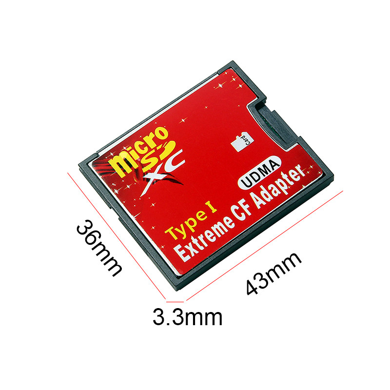 마이크로SD CF카드 어댑터 메모리 변환 컨버터 CompactFlash Type 1 이미지 8
