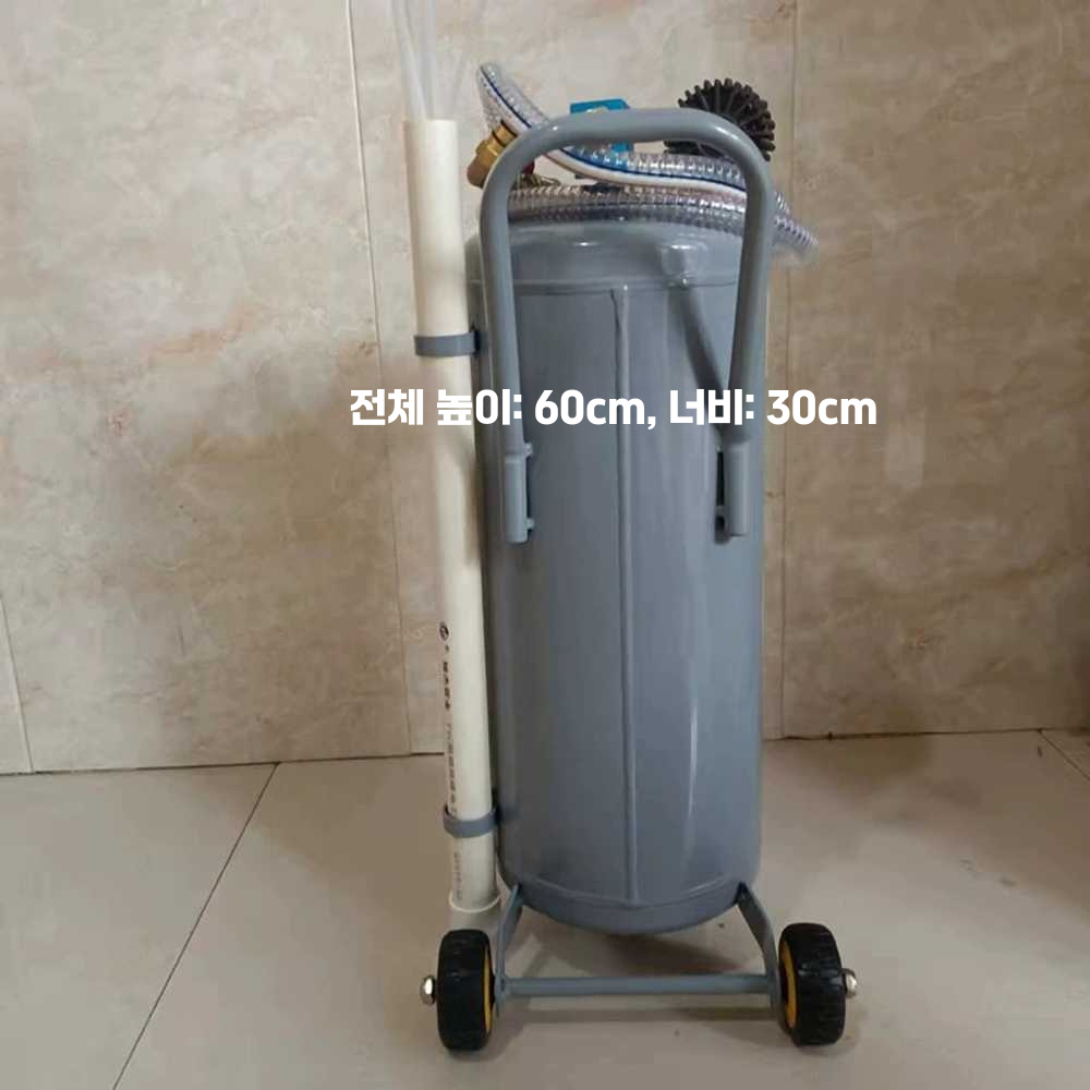 엔진오일석션기 펌프 도구 장치 잔유 폐유 제거 흡입 12L기본모델 - 상세 이미지 5