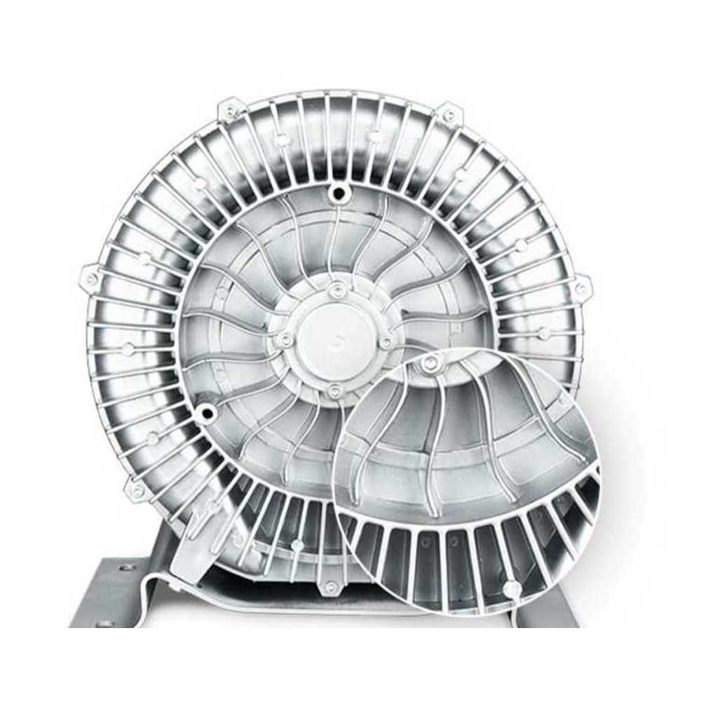 산업용 배풍기 배기팬 고압 링브로워 건조 닥트 용접 250W/220V (단상) - 메인 이미지